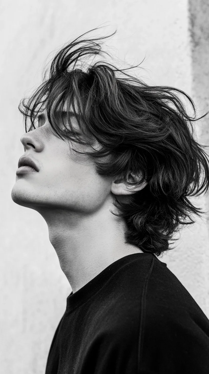 Effortlessly Edgy: Mastering the Modern Textured Hairstyle