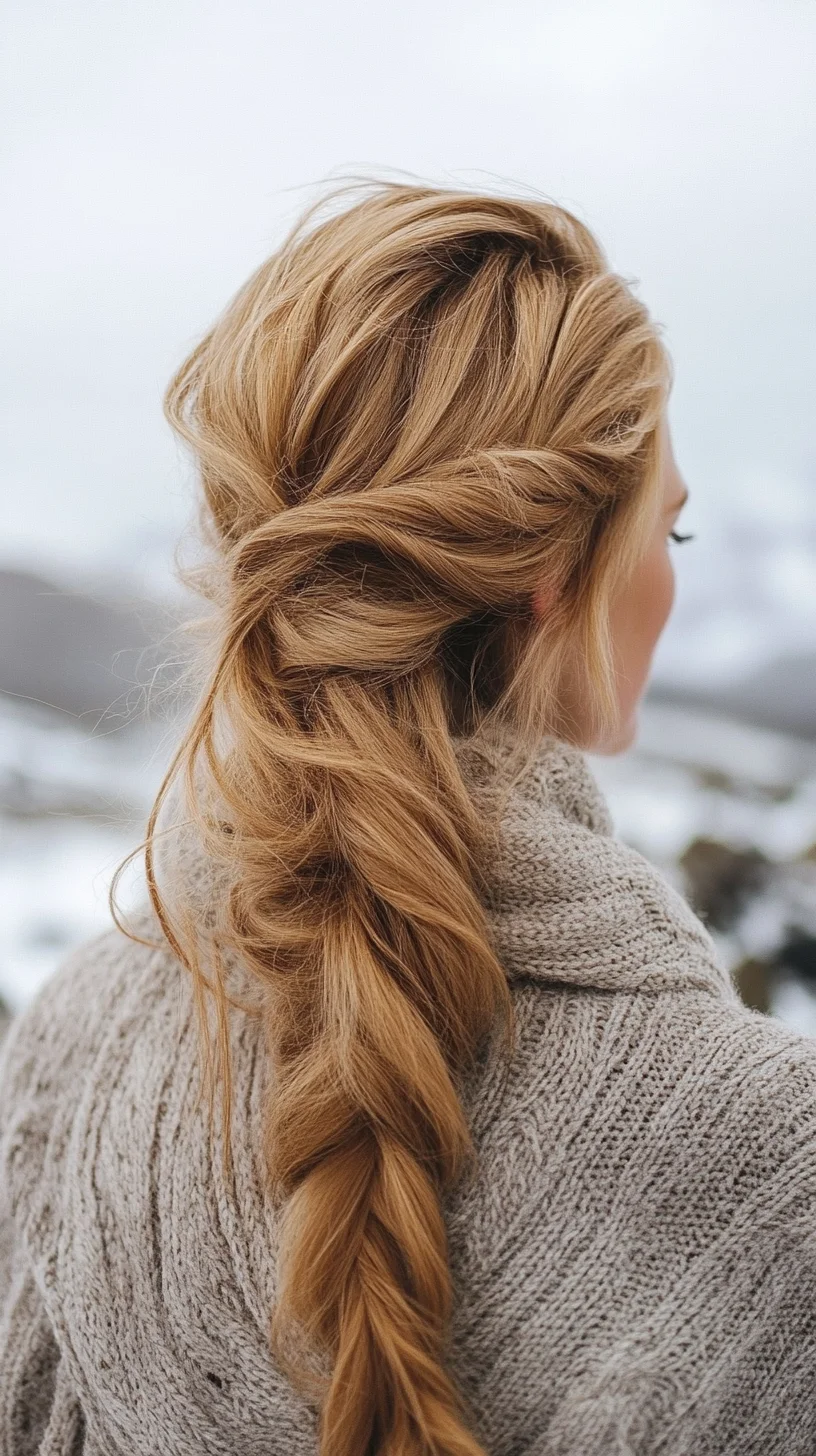 Effortlessly Elegant: The Boho-Chic Loose Braid for All Occasions