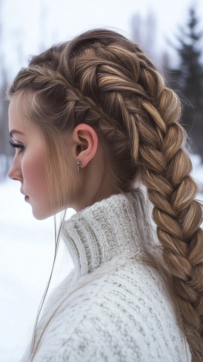 Effortlessly Elegant: The Classic Braided Side Plait for Any Occasion