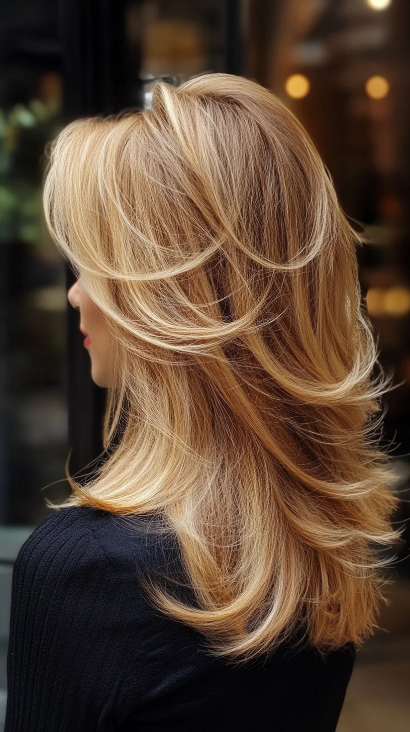 Effortlessly Elegant: The Luscious Layered Blowout for Stunning Volume