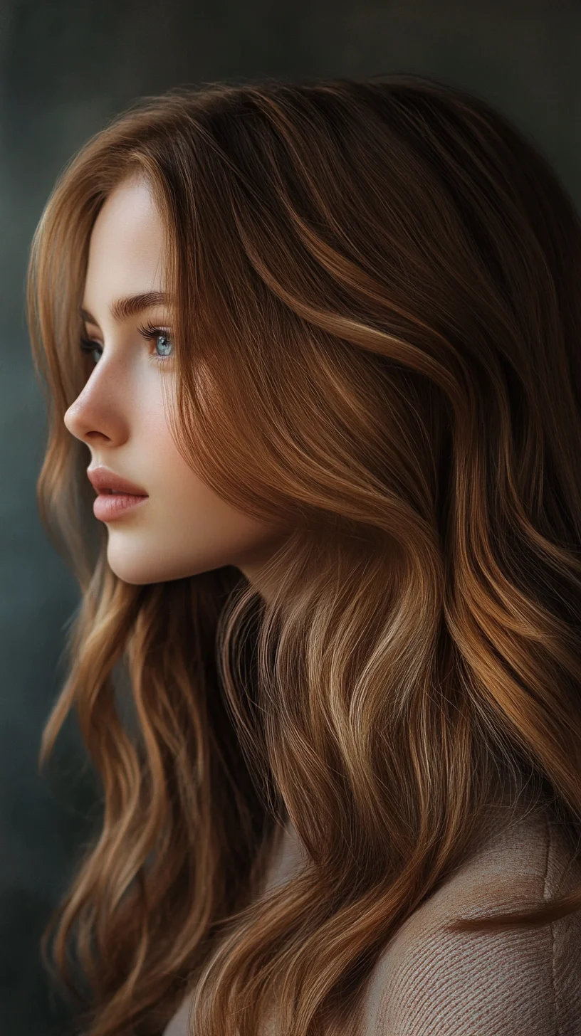 Effortlessly Elegant: The Luscious Long Layered Waves