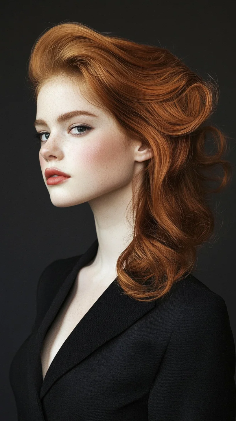 Effortlessly Elegant: Voluminous Waves for a Timeless Look