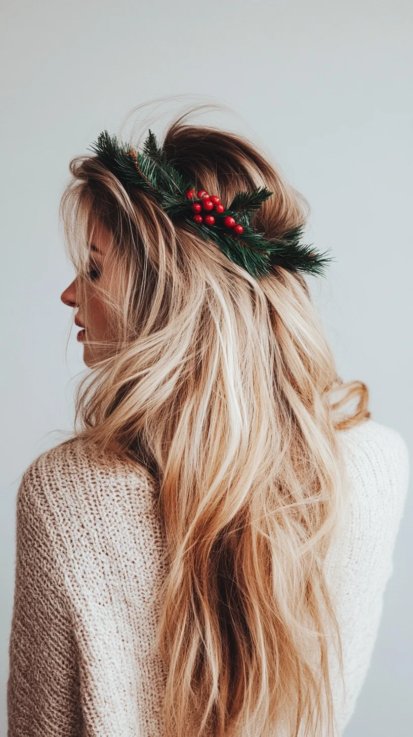 Effortlessly Enchanting: The Holiday Crown Braid