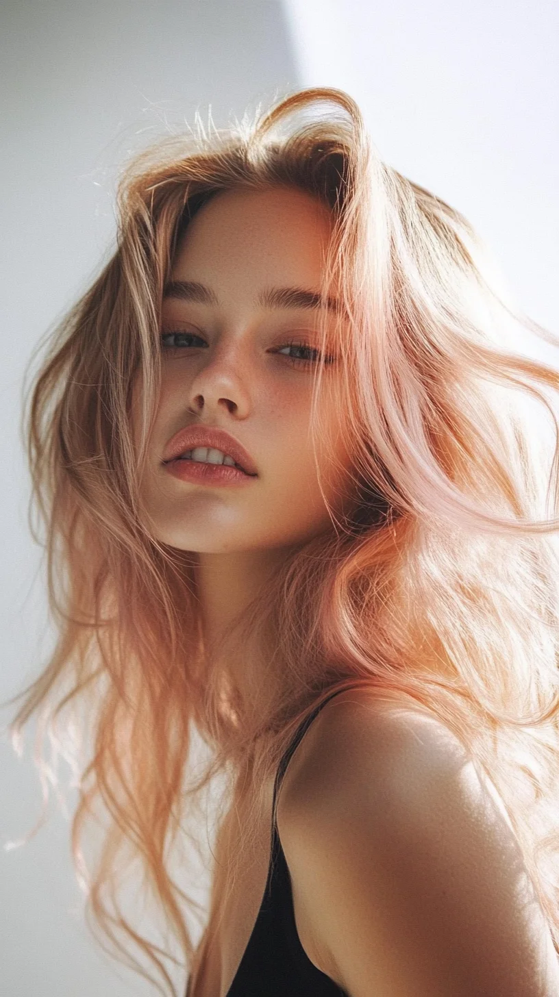 Effortlessly Ethereal: Embrace the Soft Waves and Subtle Hues