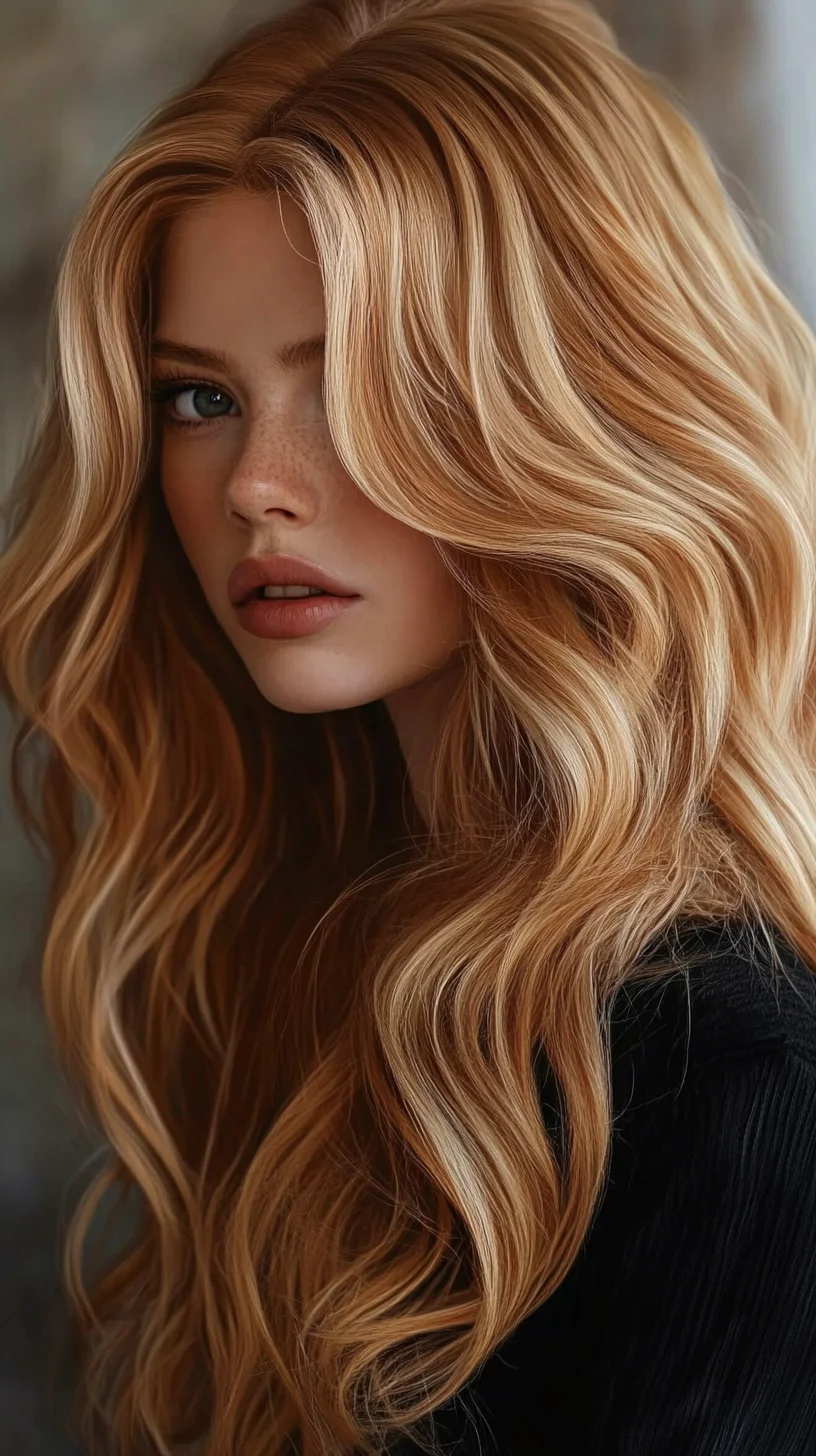 Effortlessly Glamorous Waves: The Perfect Blend of Volume and Shine