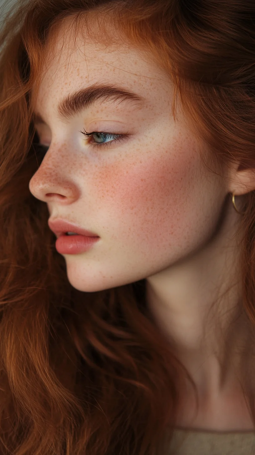 Effortlessly Natural Waves: Embrace Your Inner Radiance with This Luscious Look