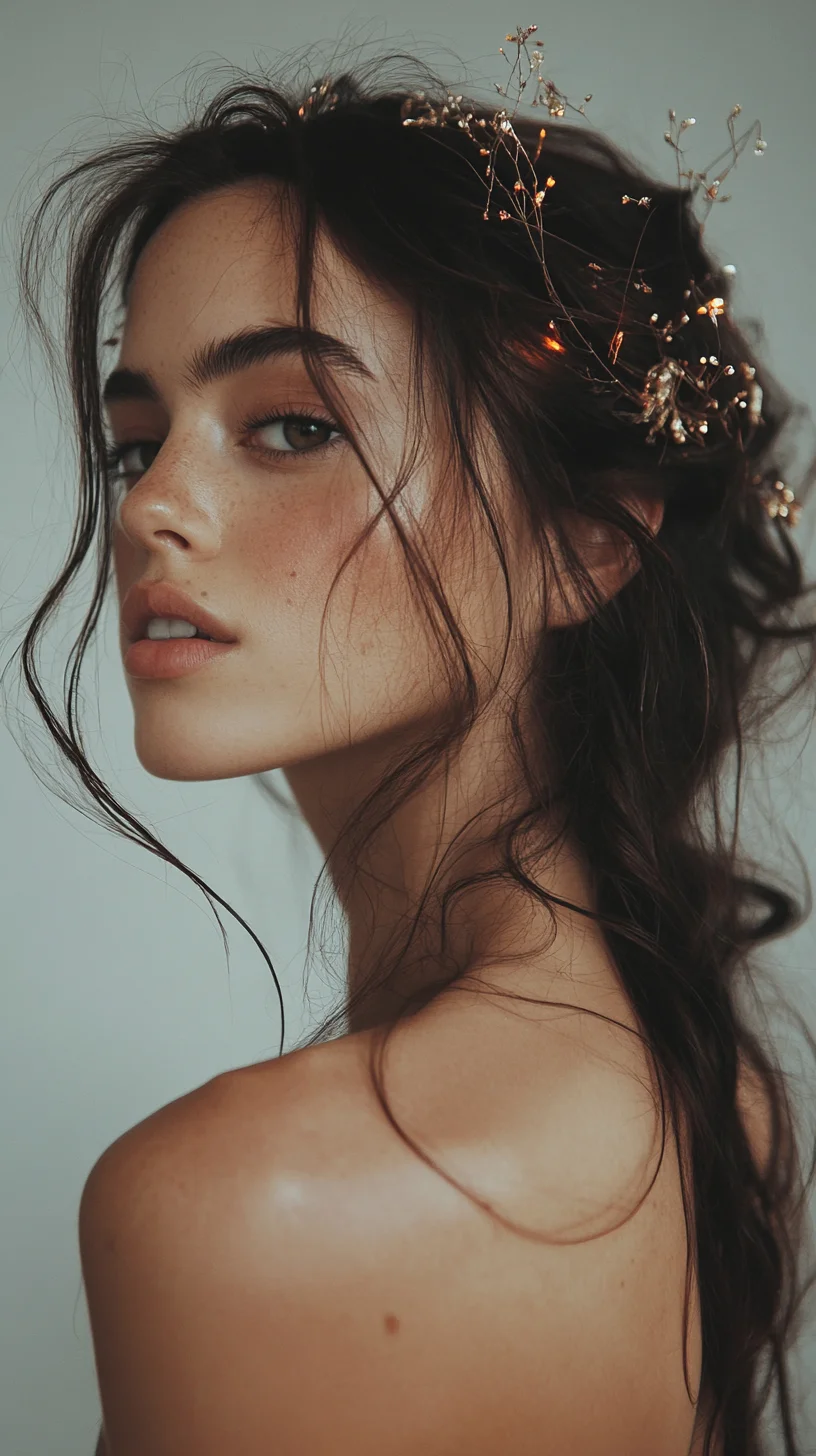 Effortlessly Romantic: The Bohemian-Inspired Hairdo for Effortless Elegance