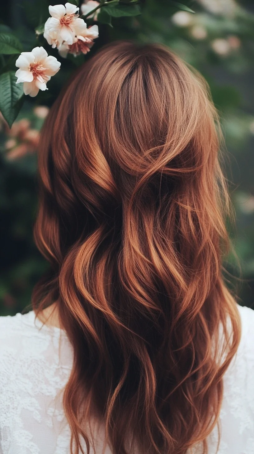 Effortlessly Romantic Waves with Warm Hues