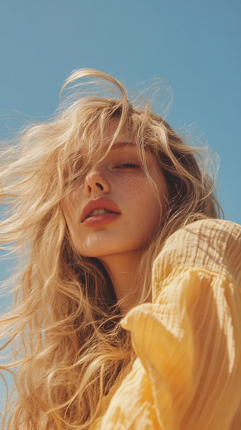 Effortlessly Tousled Waves: The Perfect Beachy Look for All Seasons