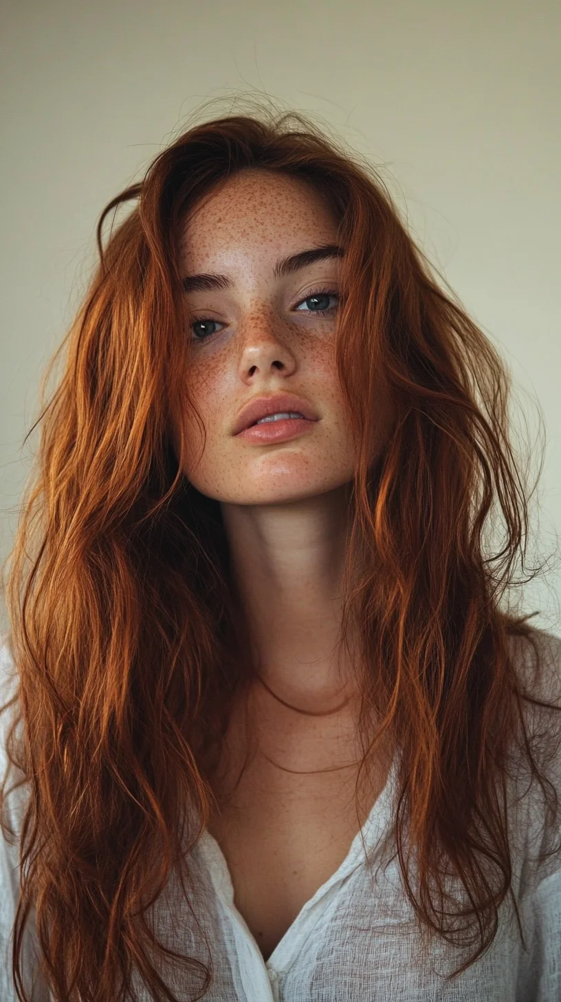 Effortlessly Tousled Waves: The Perfect Blend of Volume and Natural Elegance