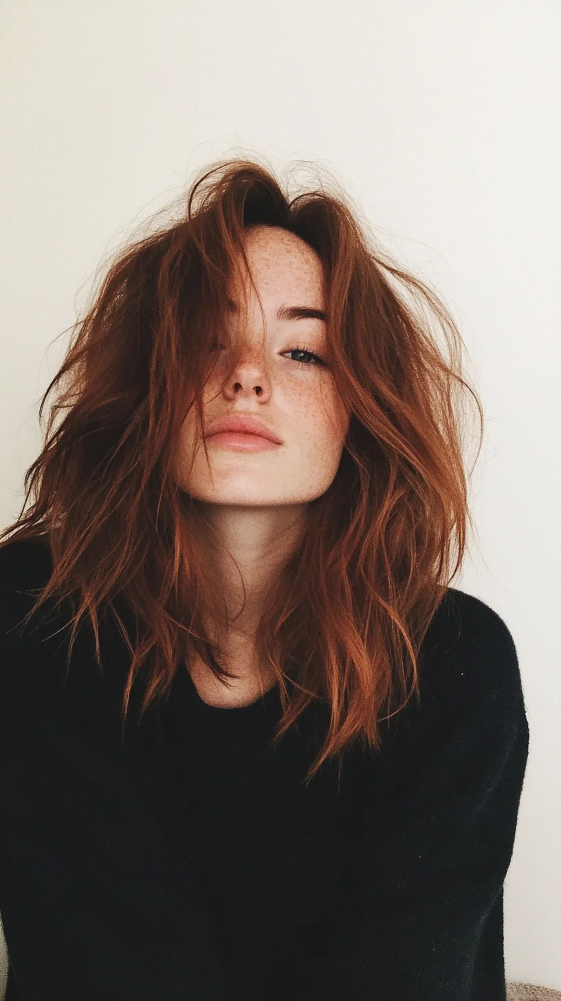 Effortlessly Tousled Waves: The Perfect Casual Chic Look