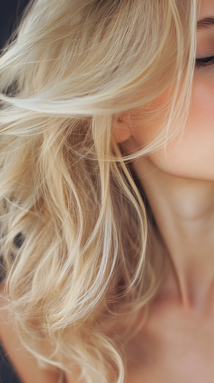 Effortlessly Wavy: The Ultimate Beachy Blonde Look