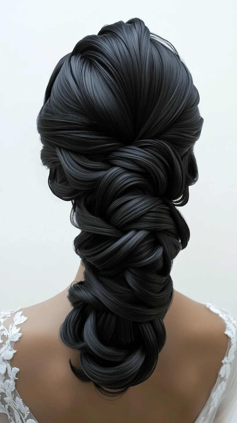 Elegant Braided Updo: A Timeless Choice for Any Special Occasion