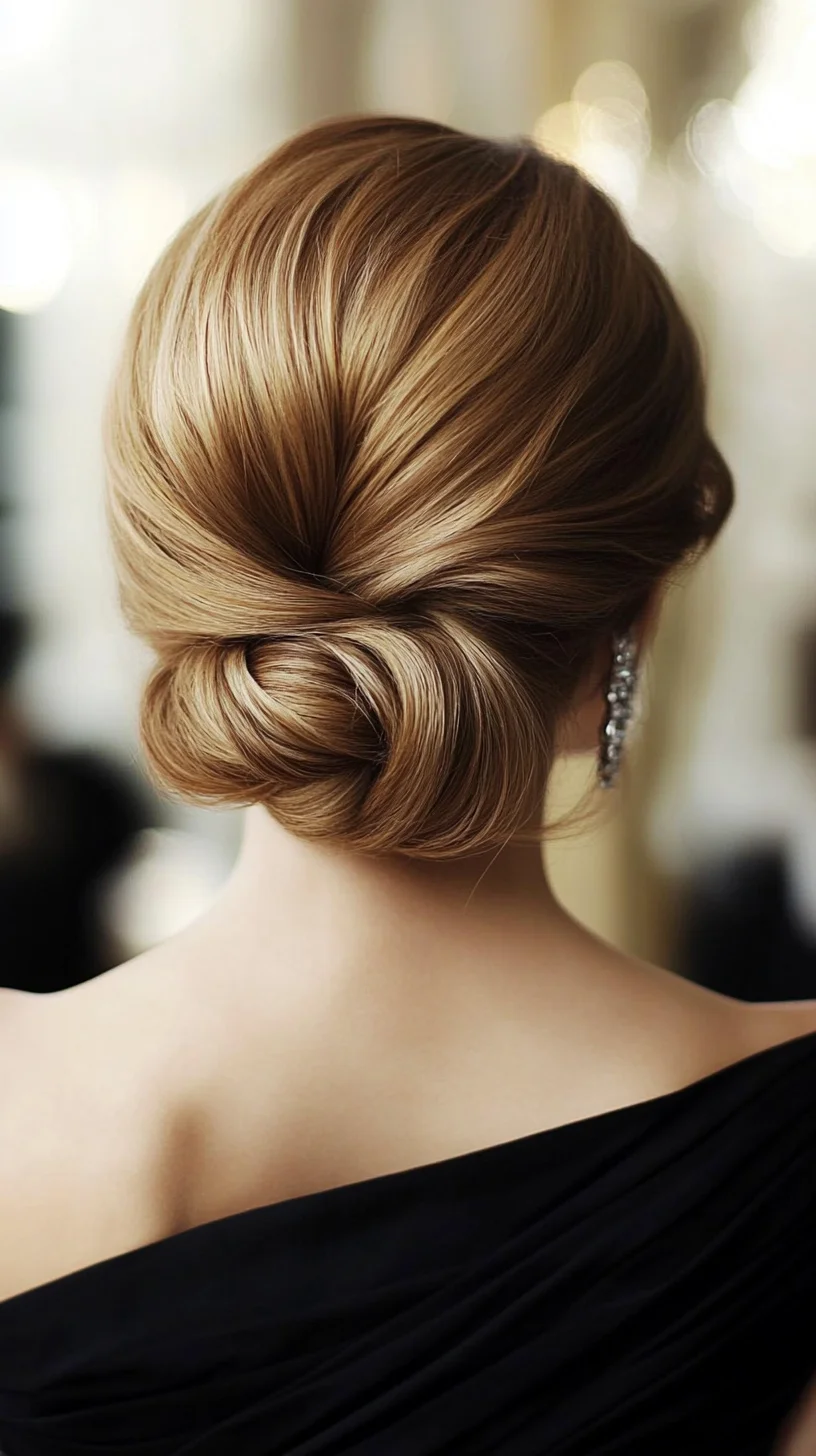 Elegant Chignon: Effortlessly Chic Updo for Every Occasion