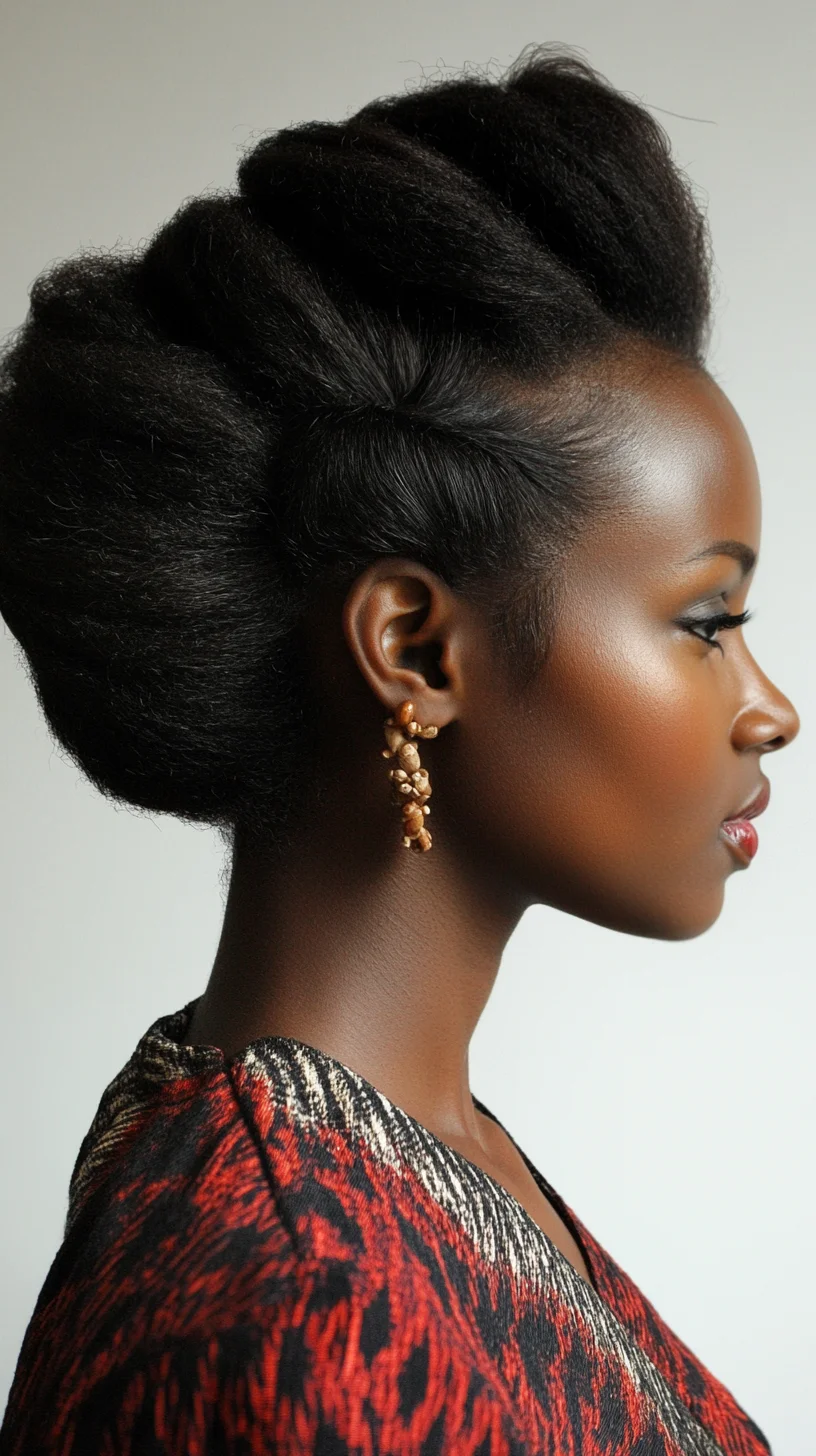 Elegant Chignon with Textured Volume: A Timeless Hair Jewel