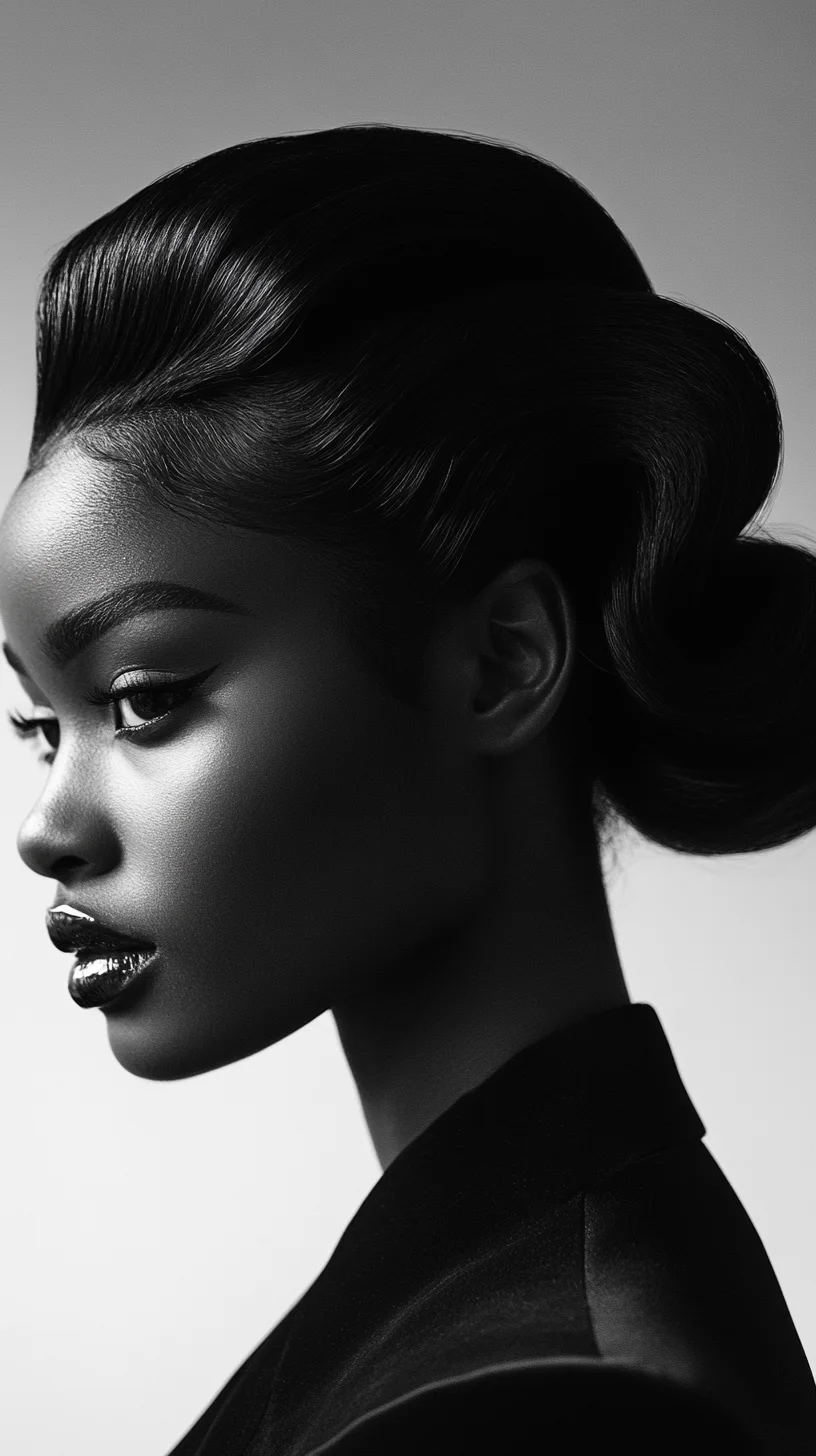 Elegant Sculpted Waves: A Timeless Hair Trend for Glamorous Looks