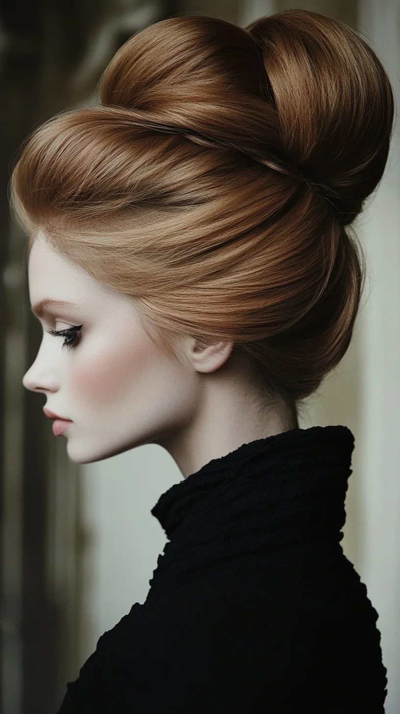 Elegant Updo Perfection: A Timelessly Chic Hairstyle for Any Occasion