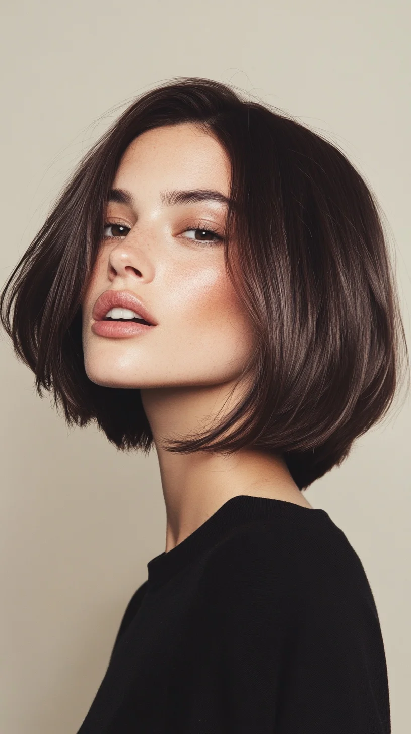 Elegantly Chic: The Modern Textured Bob