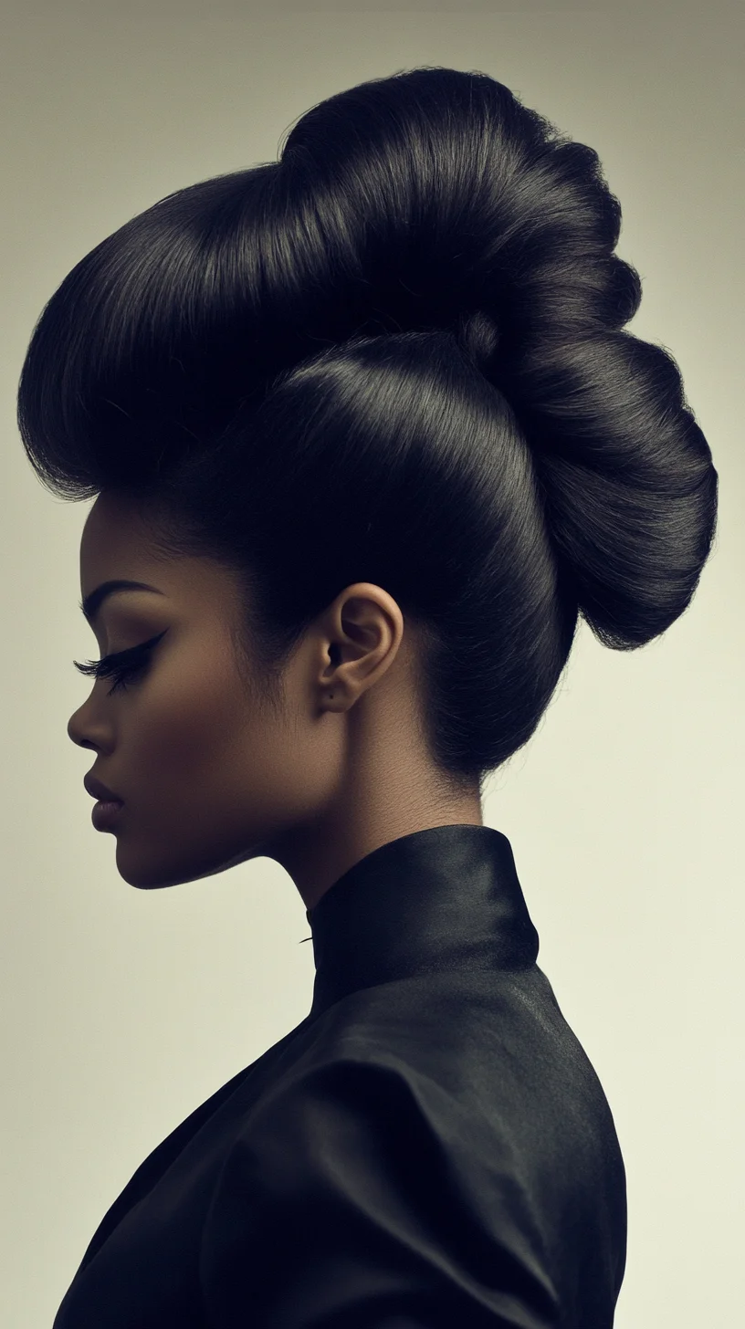 Elevate Your Look: The Timeless Elegance of the Upswept Vintage Bouffant