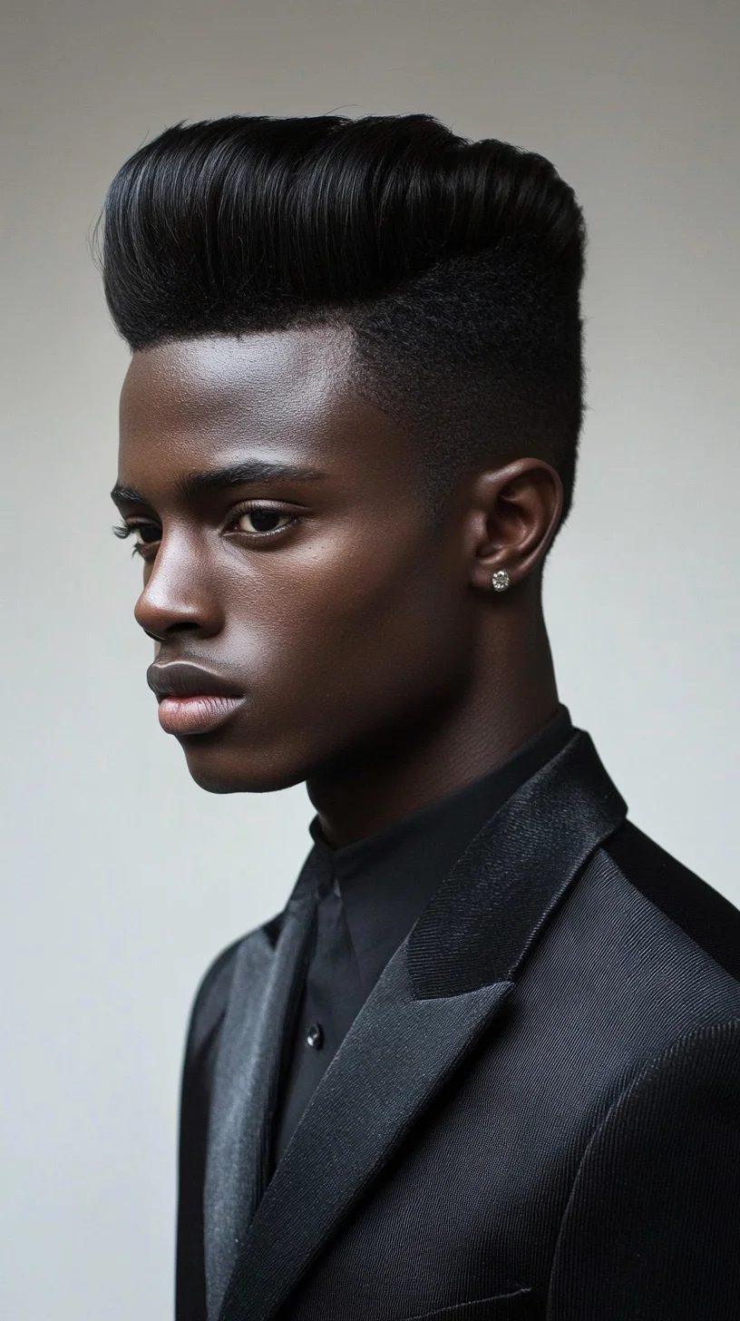 Elevate Your Look with a Bold High Top Fade: Define, Style, and Shine!