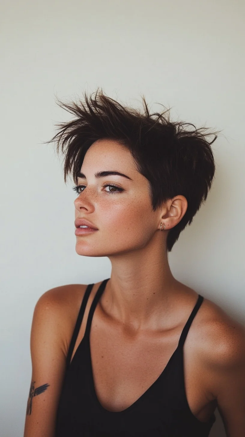 Elevate Your Look with a Chic, Edgy Pixie Cut