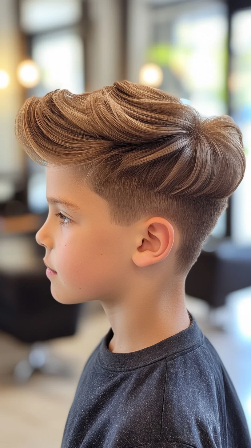 Elevate Your Look with a Modern Comb-Over: Effortless Style for Young Trendsetters