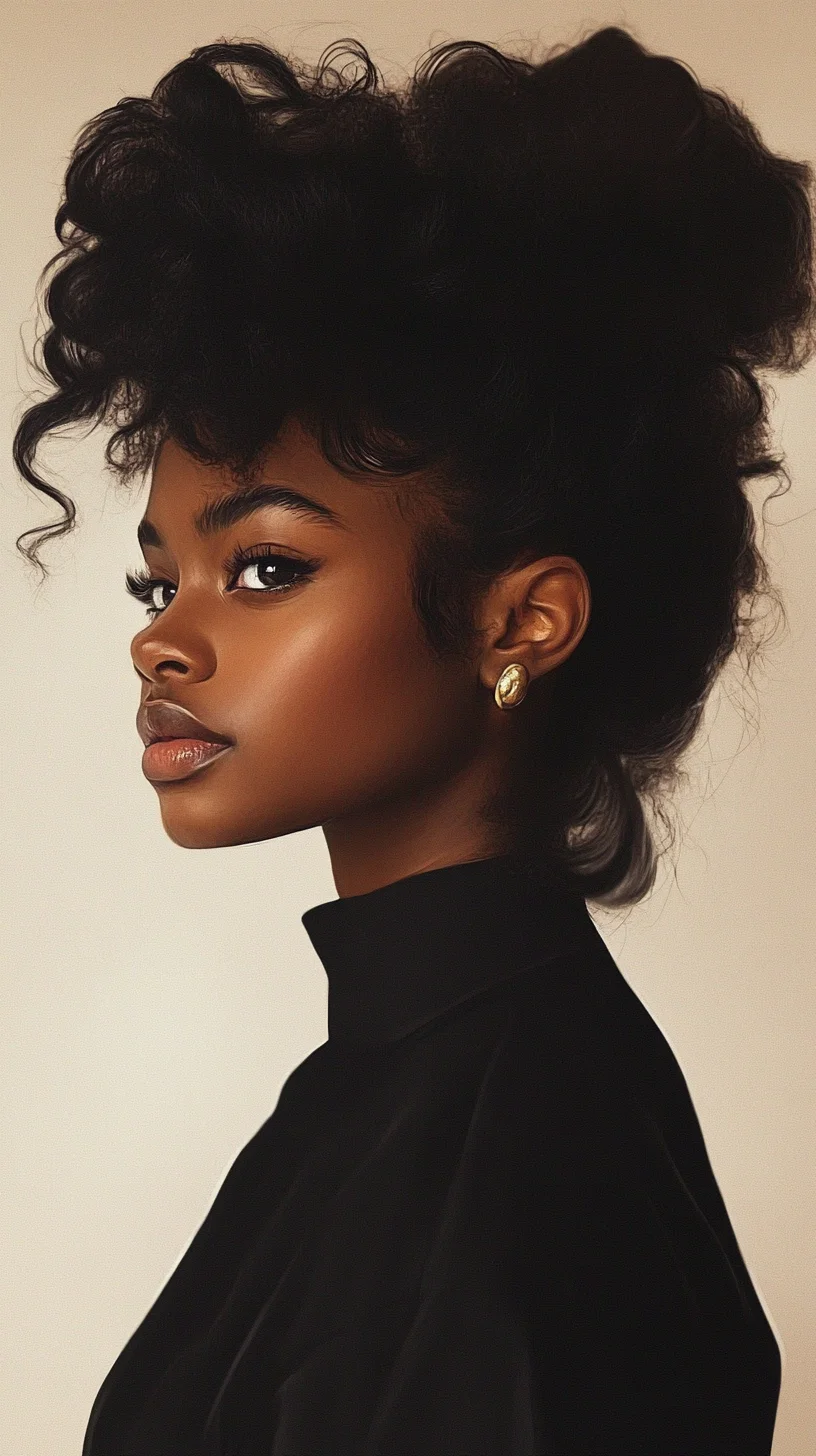 Elevate Your Look with Stunning Volume: The Effortless Puff Hairstyle