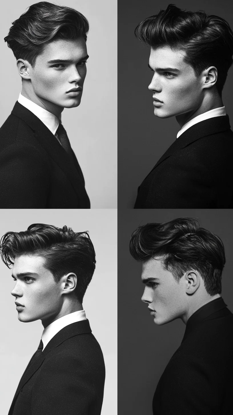 Elevate Your Look with the Bold and Textured Modern Pompadour