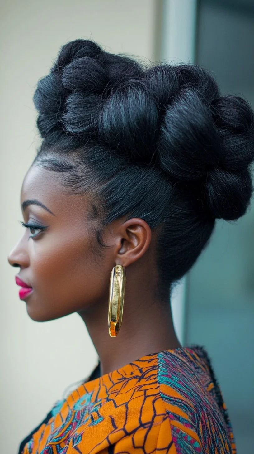 Elevate Your Style with a Chic Vintage-Inspired Hair Bun