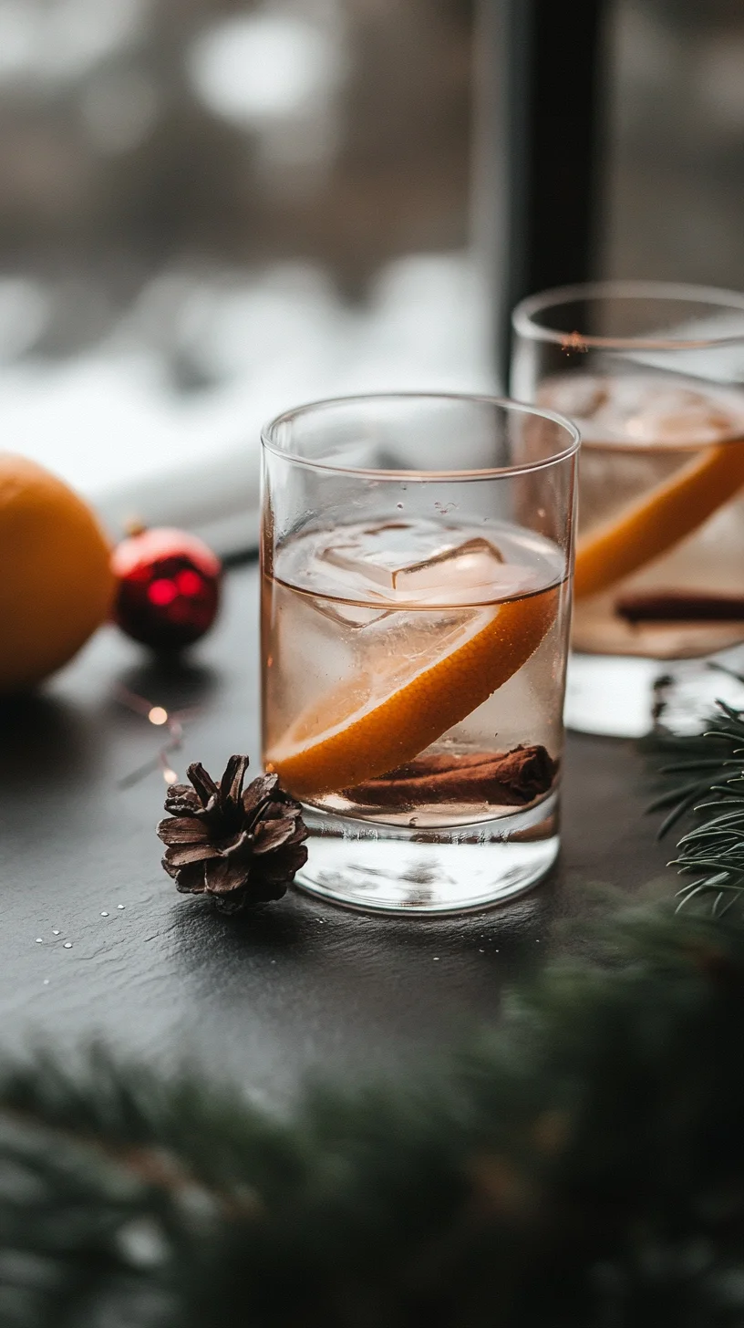 Elevate Your Winter Evenings with a Cozy Citrus Spice Cocktail!