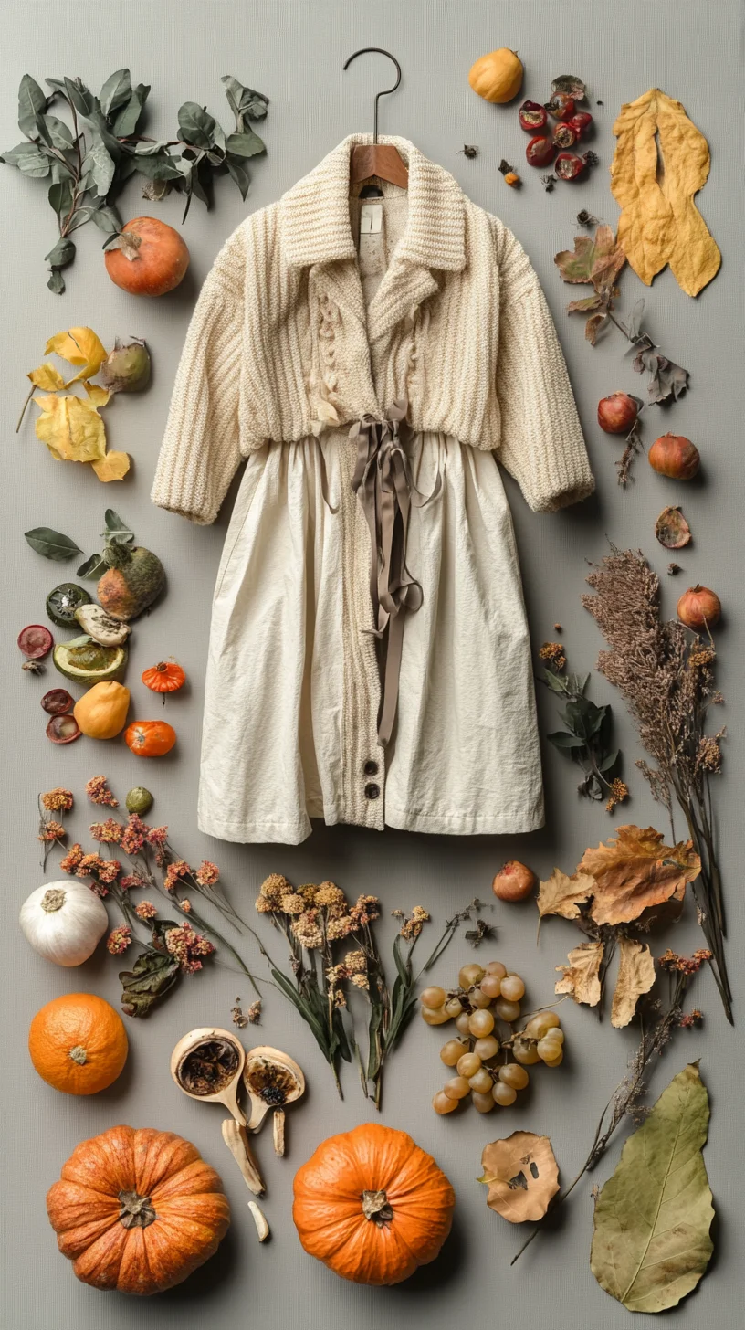 Embrace Autumn Elegance: Cozy Sweater Dress Perfect for Seasonal Gatherings