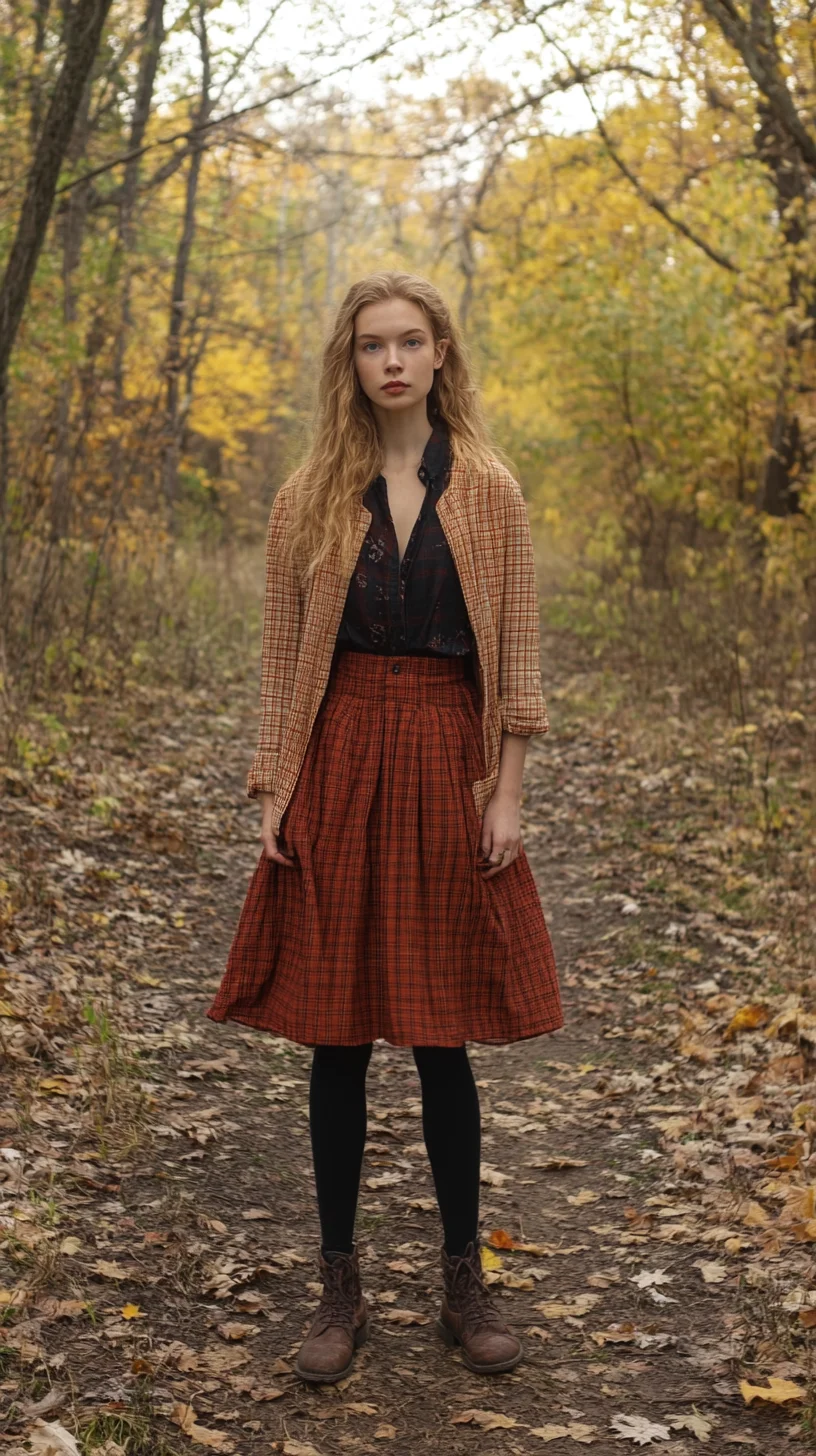 Embrace Autumn Vibes: Effortless Layering with a Vintage Flair