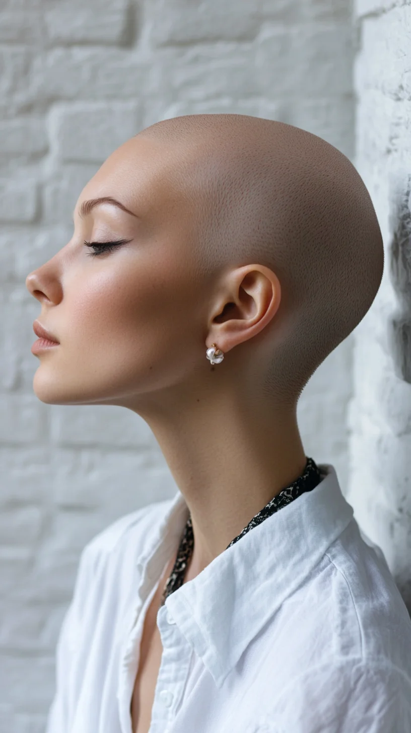 Embrace Bold Elegance: The Chic Bald Look for Every Occasion