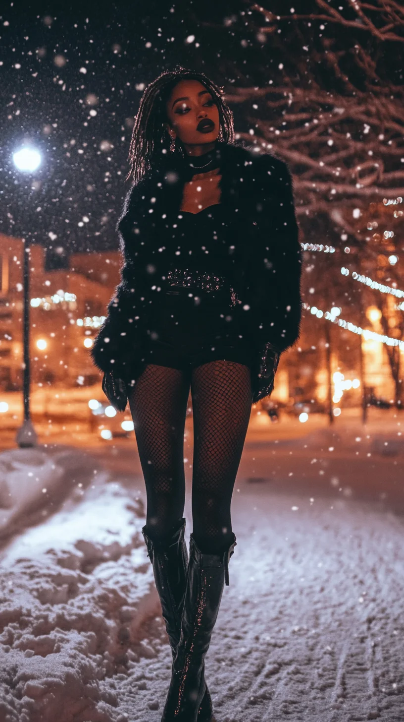 Embrace Bold Elegance: The Ultimate Winter Night Out Ensemble