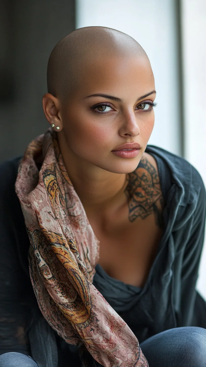 Embrace Bold Elegance with a Chic Shaved Hairstyle