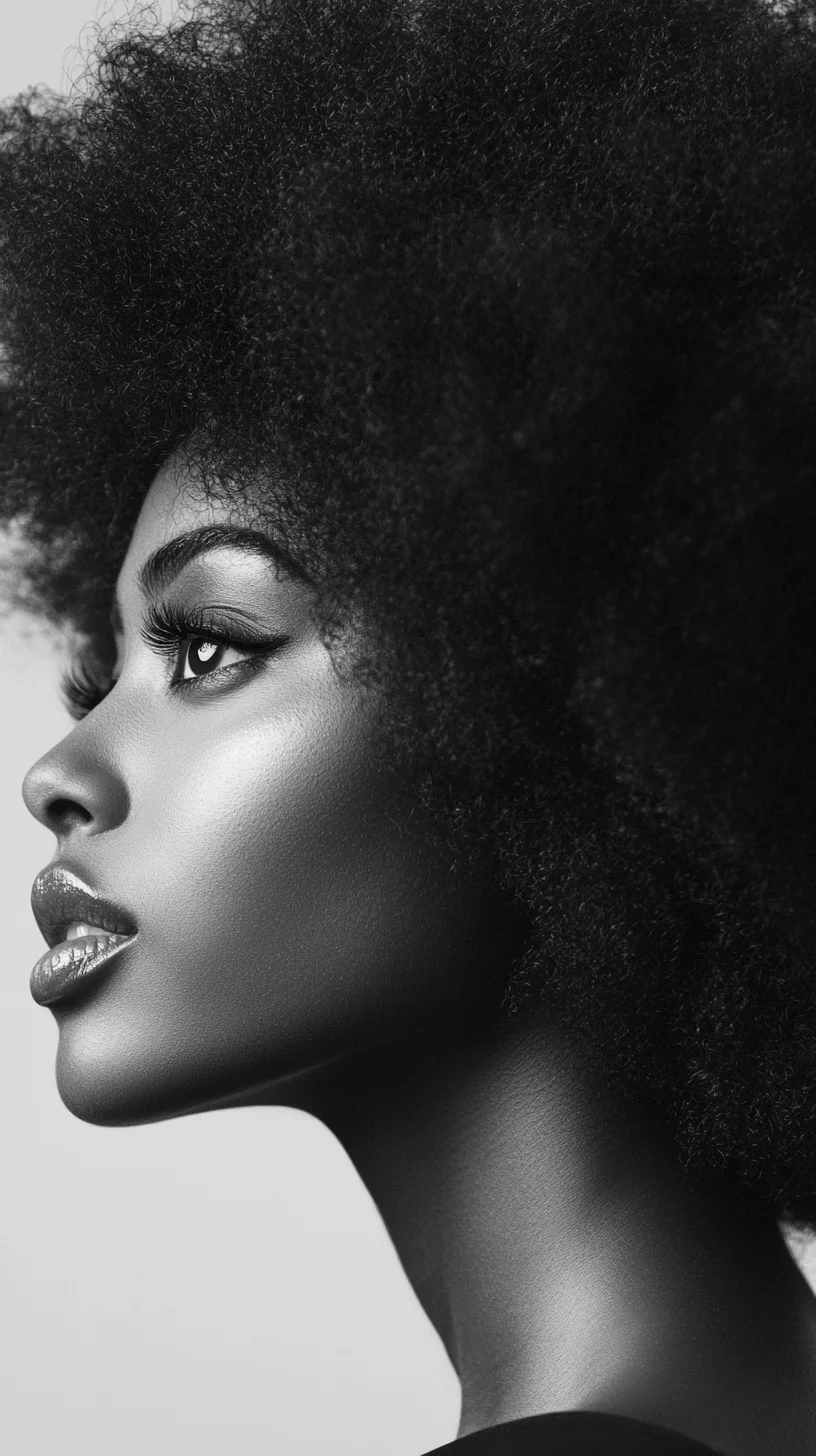 Embrace Bold Volume: The Statement-Making Natural Afro