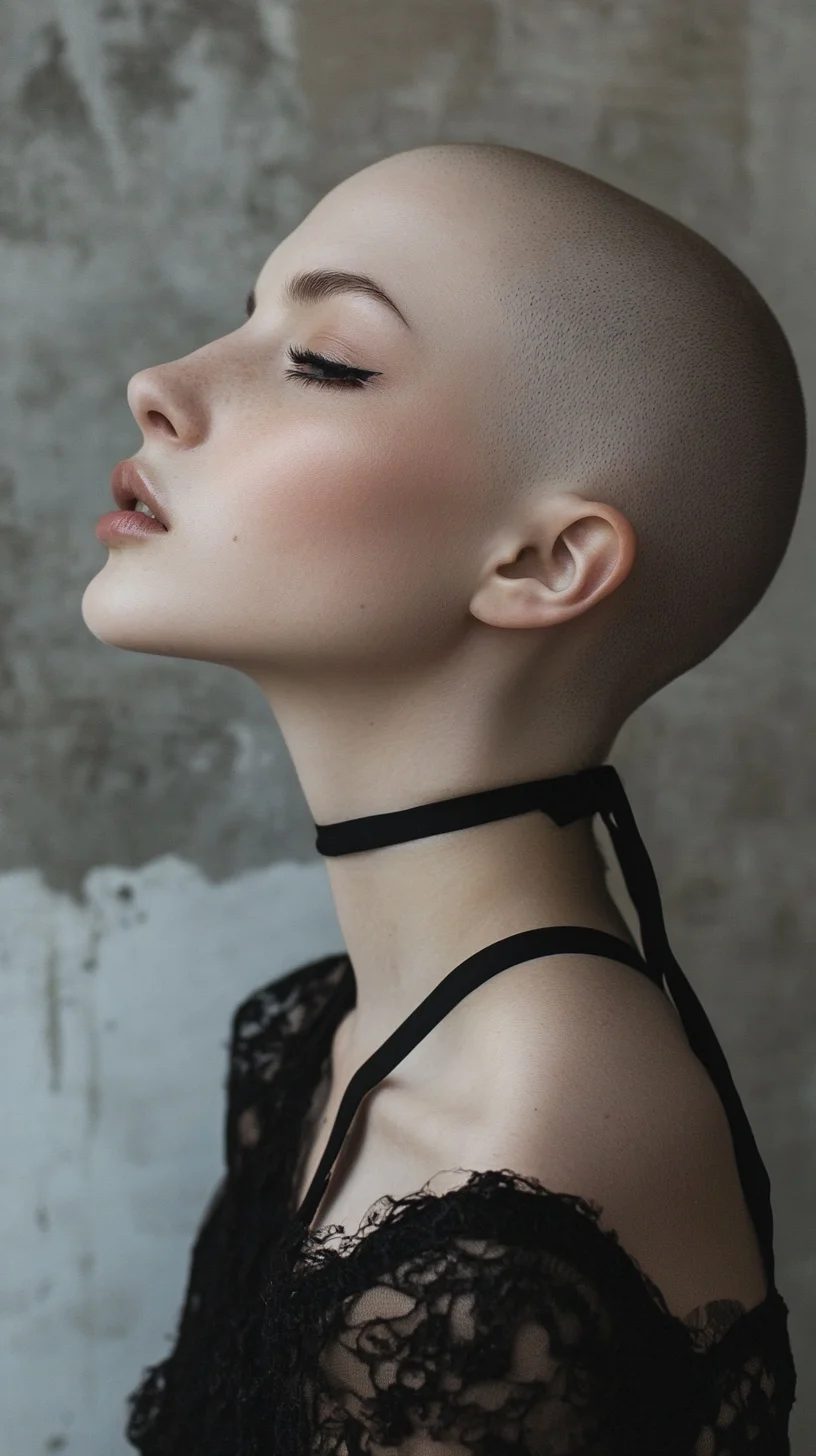 Embrace Boldness: The Chic All-Over Shaved Look for Fearless Individuals