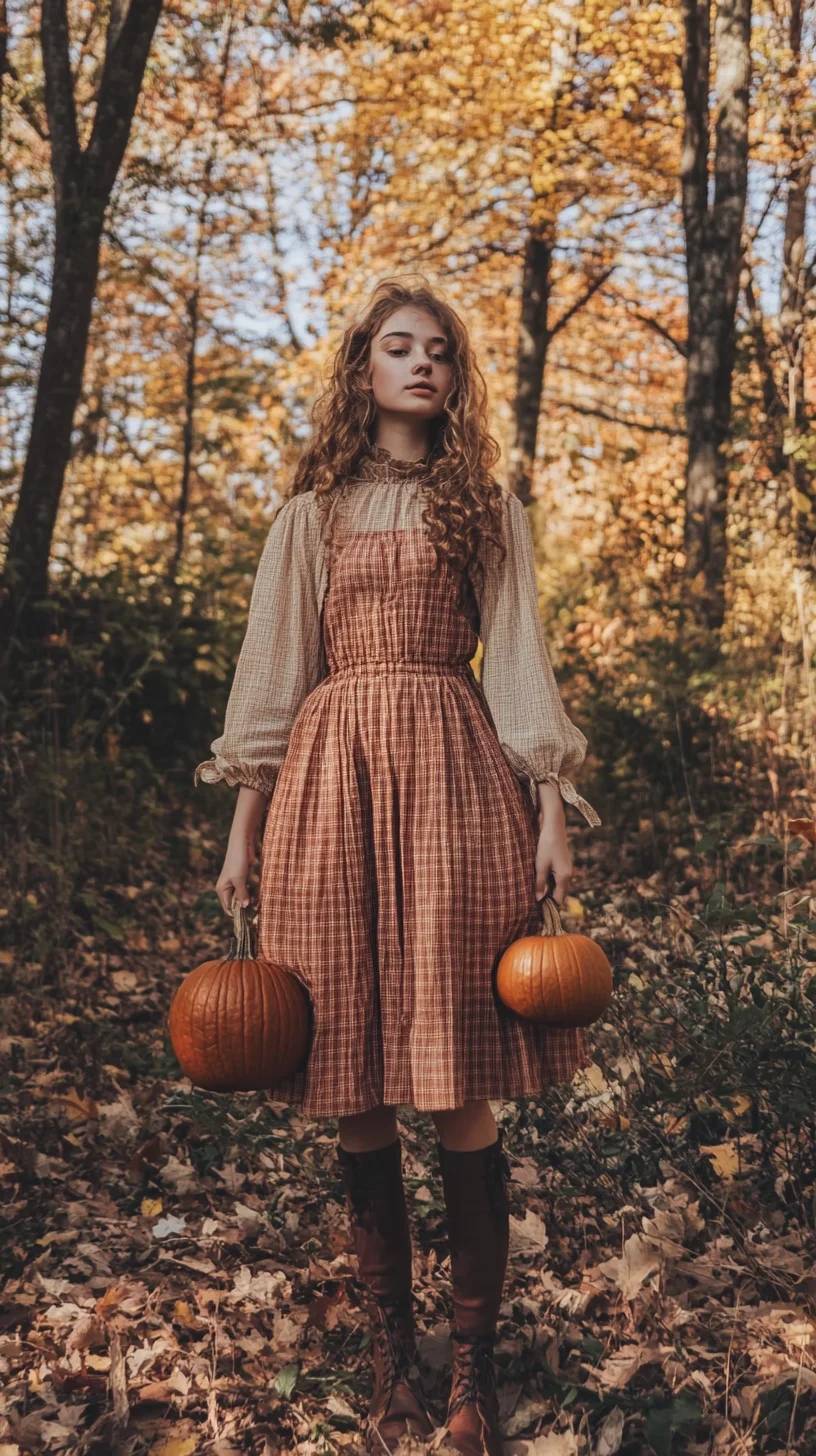 Embrace Cozy Autumn Vibes with This Chic Pumpkin Patch Ensemble