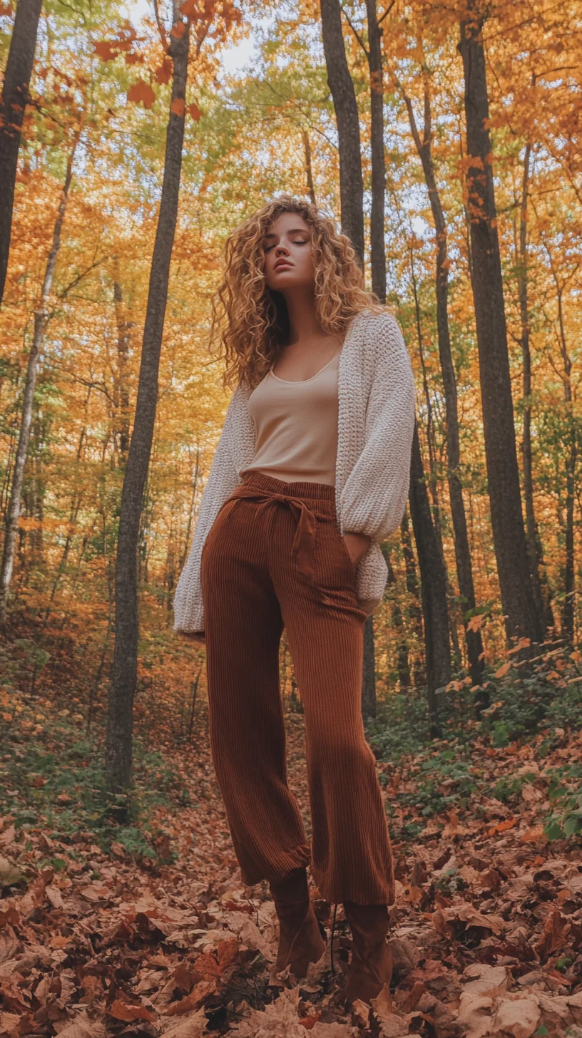 Embrace Cozy Chic: Effortless Autumn Layers with Warm Tones