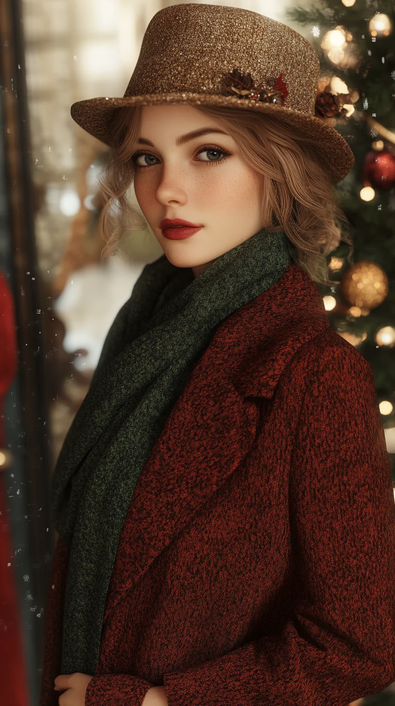 Embrace Cozy Elegance: A Chic Winter Look with Warm Textures and Earthy Tones