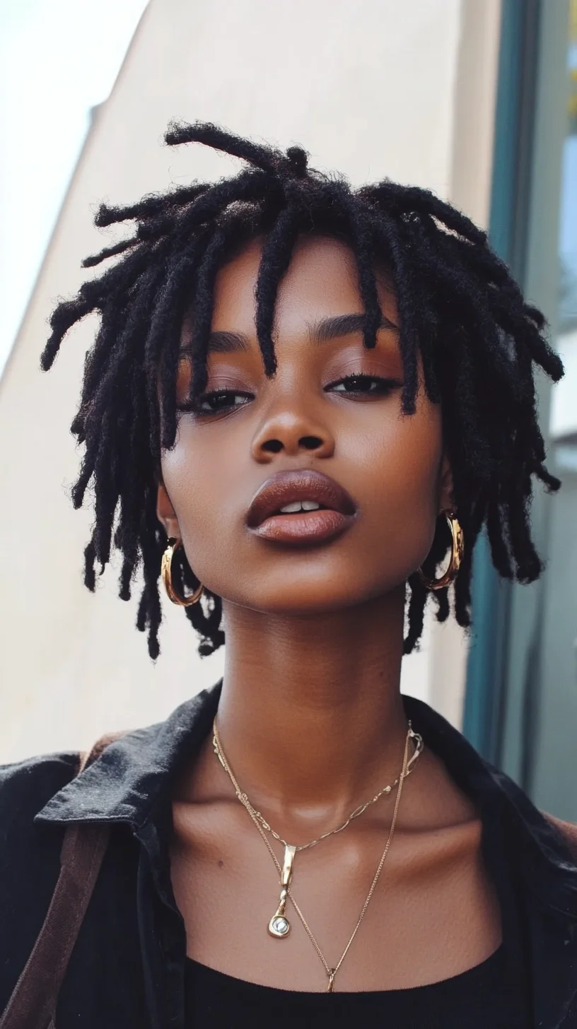 Embrace Effortless Chic with Bold, Textured Dreadlocks