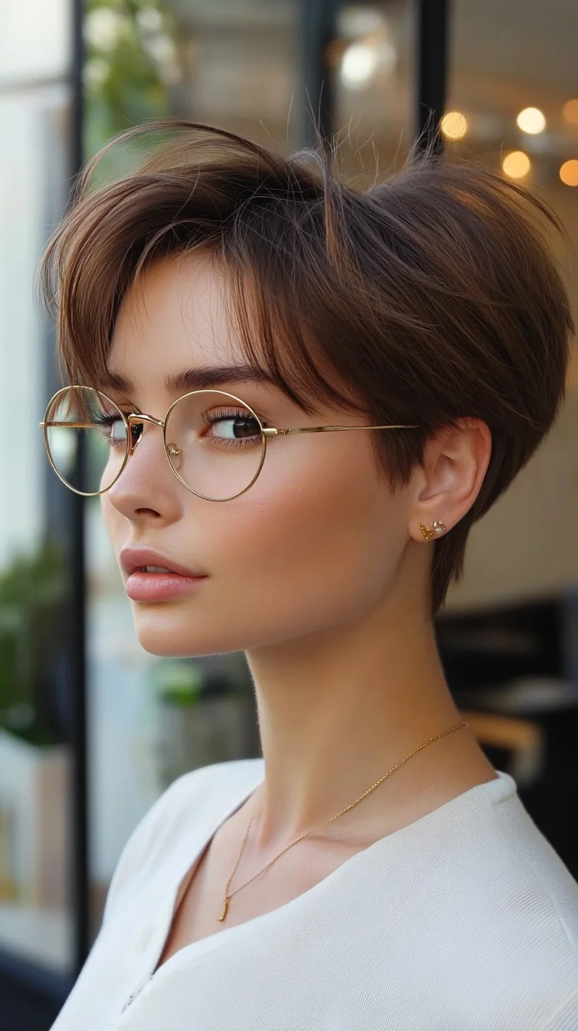 Embrace Effortless Chic with This Modern Pixie Cut