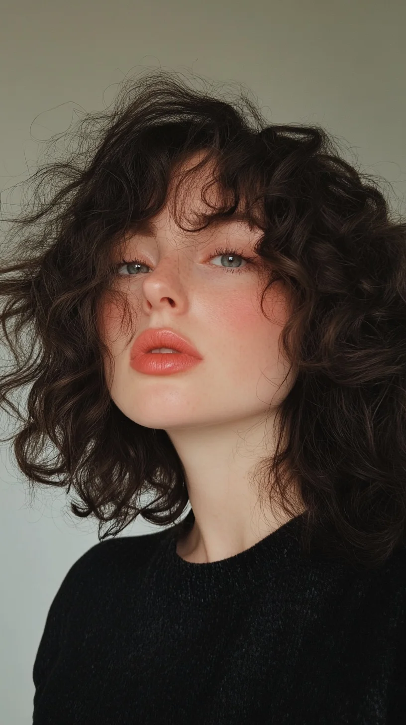 Embrace Effortless Elegance with Soft, Tousled Curls