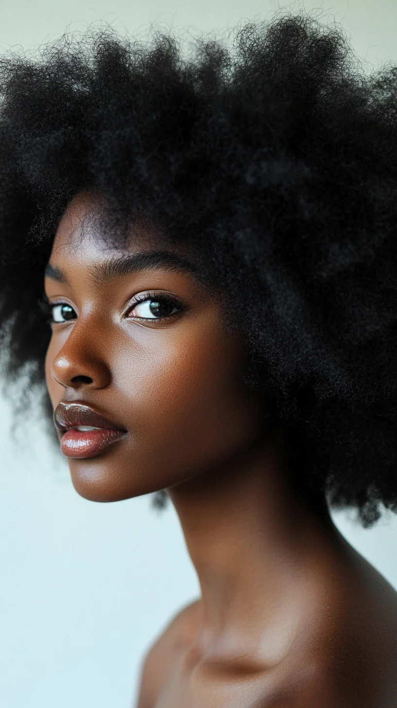 Embrace Natural Elegance: The Bold and Beautiful Afro