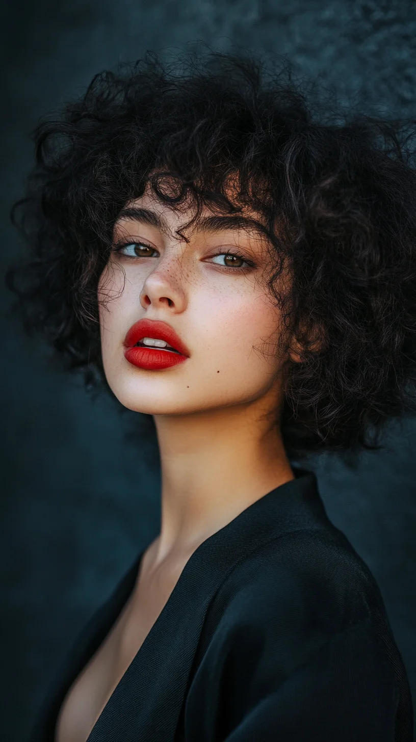 Embrace the Effortless Charm of Modern Curly Bob Hairstyle