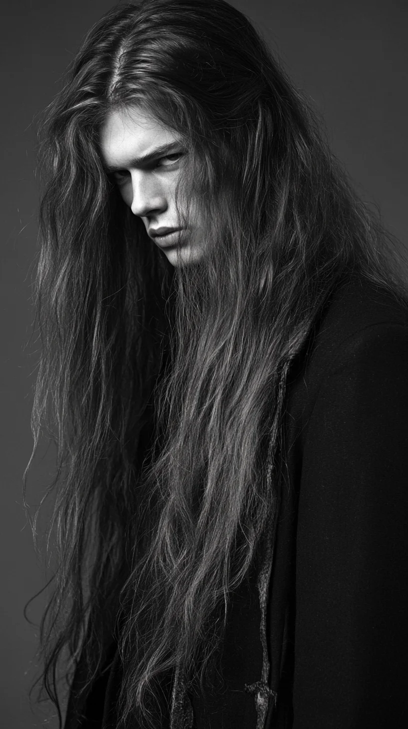 Embrace the Wild: Effortlessly Stylish Long Layered Hair for a Carefree Look