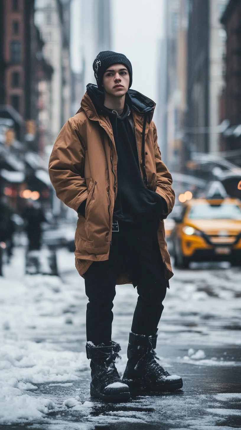 Embrace Urban Cool: Effortless Winter Style with a Street Edge