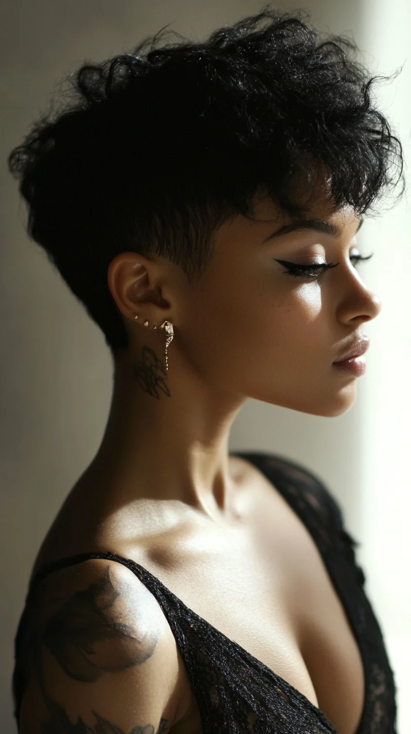 Embrace Versatility: The Chic Short Curly Cut for Modern Elegance