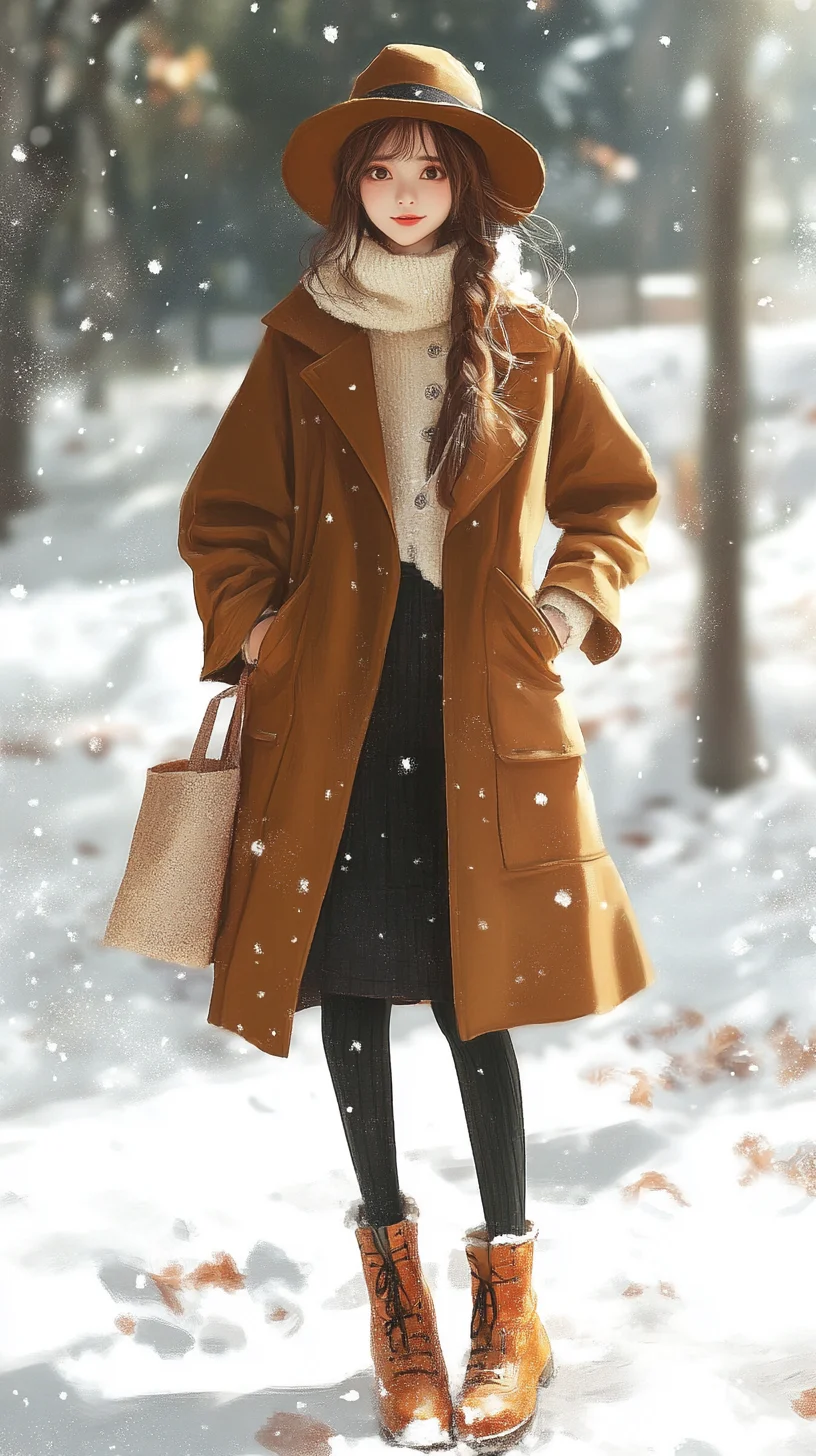 Embrace Winter Chic: Effortless Style in Earthy Tones and Cozy Layers