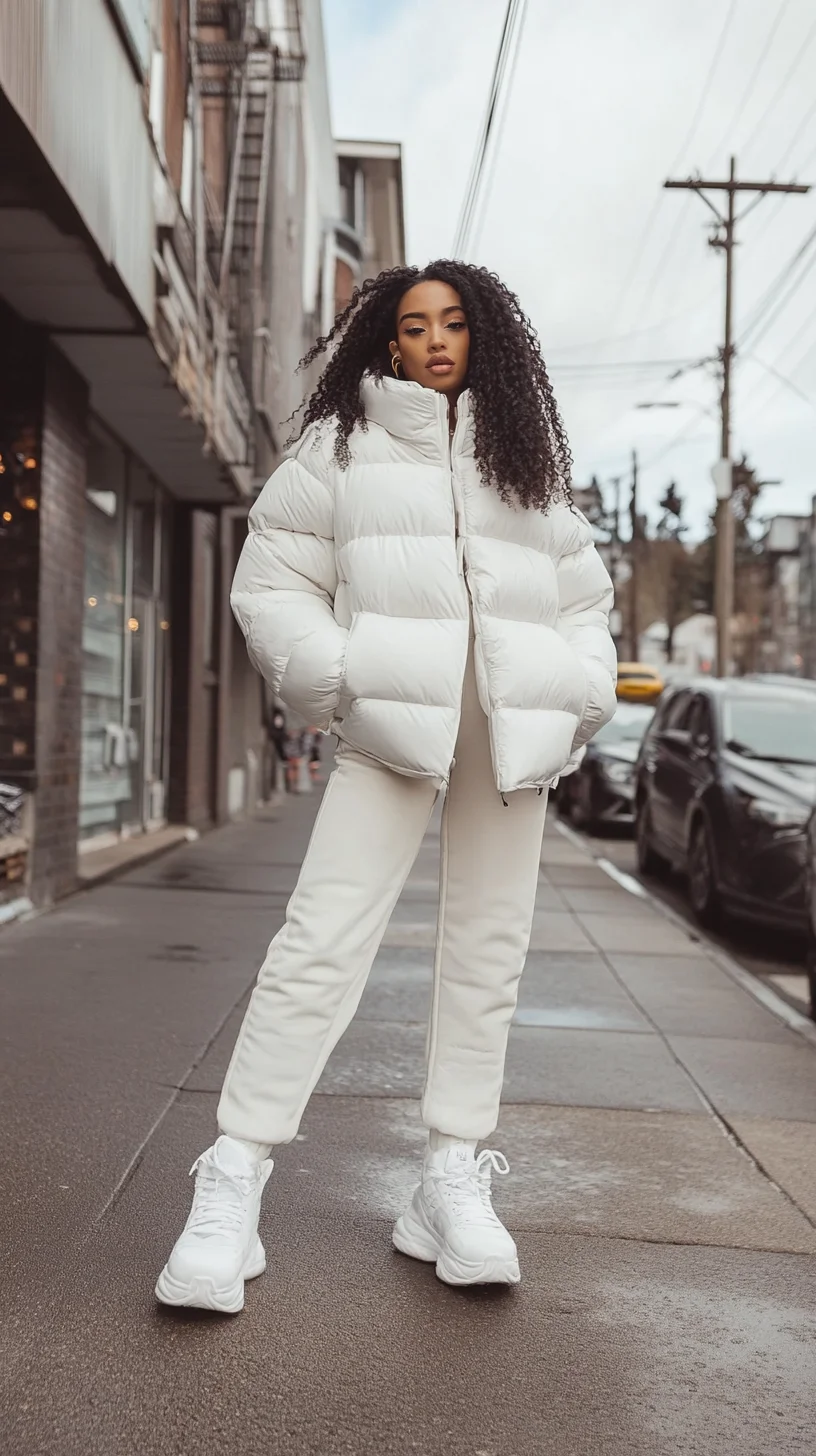 Embrace Winter Chic: The Ultimate Cozy All-White Ensemble